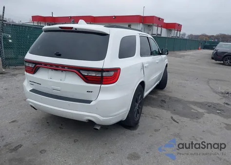 2017 Dodge Durango Gt Awd from USA, damaged, VIN 1C4RDJDG8HC758350